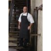 Picture of Chef Works Urban Rockford Wide Bib Apron Steel Grey