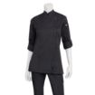 Picture of Chef Works Hartford Womens Chef Jacket Black XL