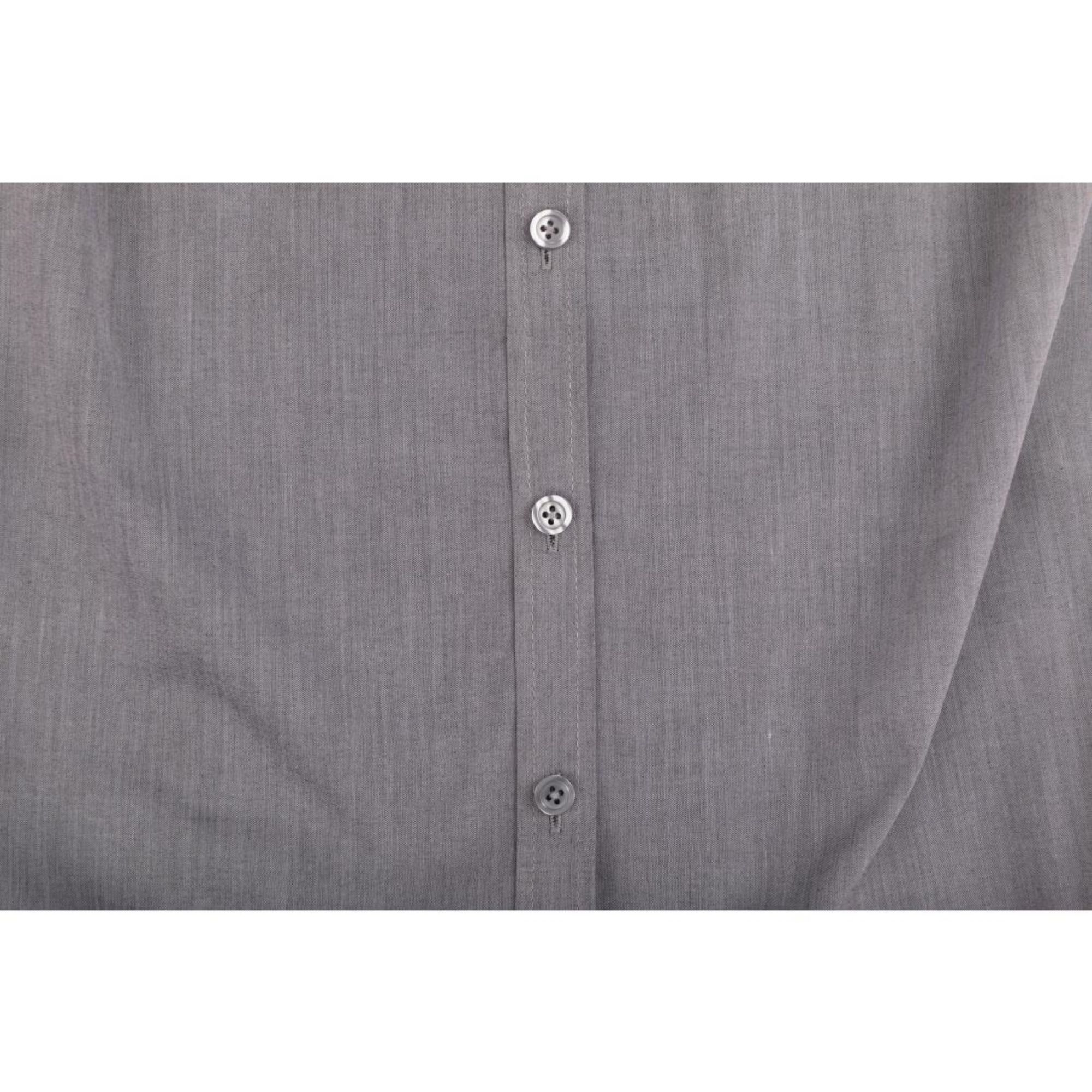 Picture of Chef Works Urban Modern Chambray Shirt Grey Size S