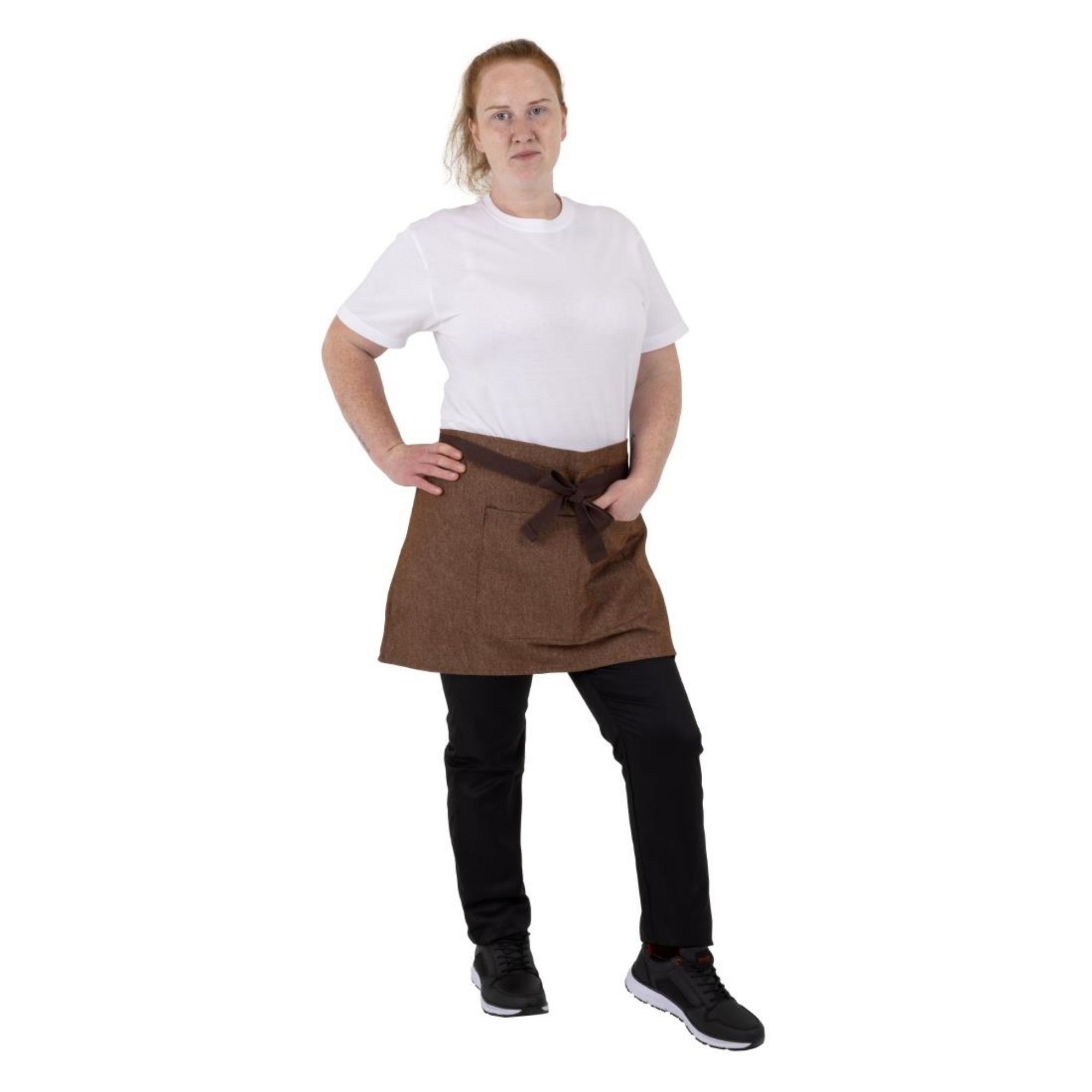 Picture of Southside Denim Waist Apron Tan