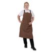 Picture of Southside Denim Cross-Back Bib Apron Tan