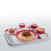Picture of Arcoroc Brush Soup Plates Cherry Red 225mm (12 Pack)