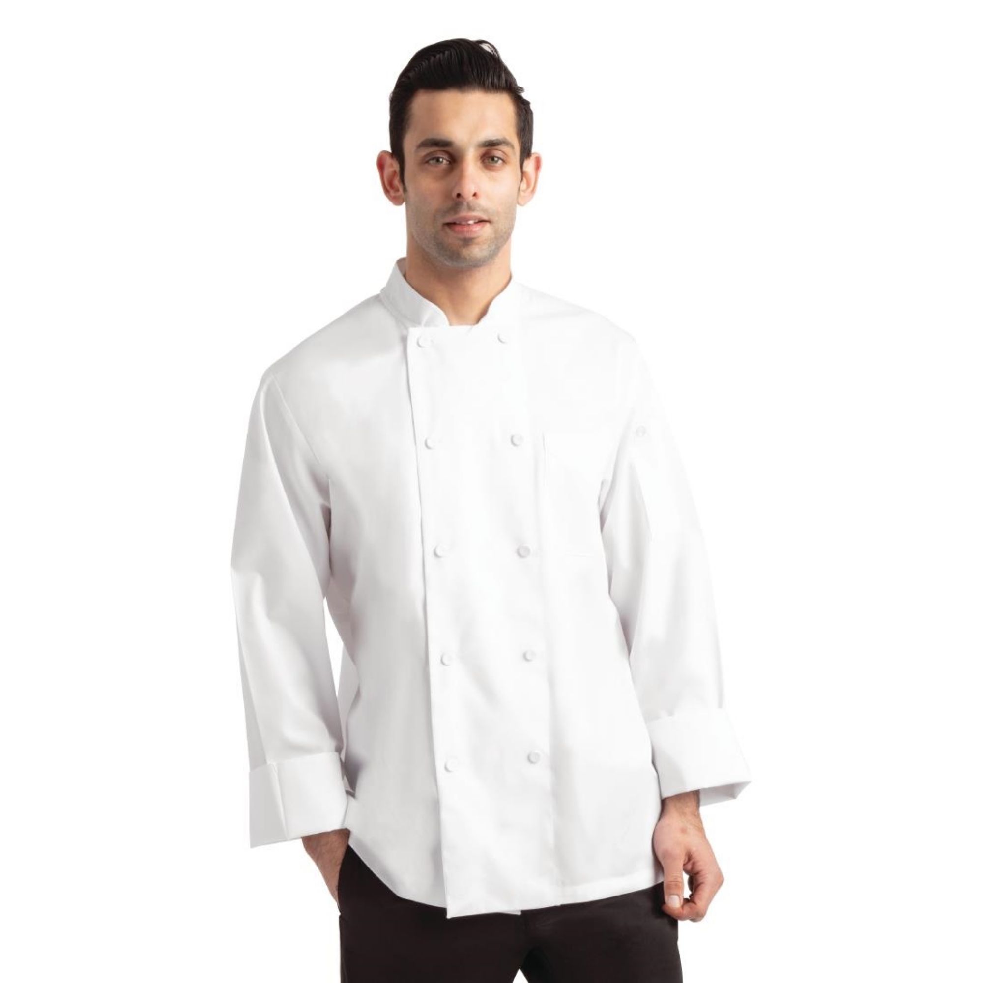 Picture of Chef Works Calgary Unisex Chef Jacket White 2XL