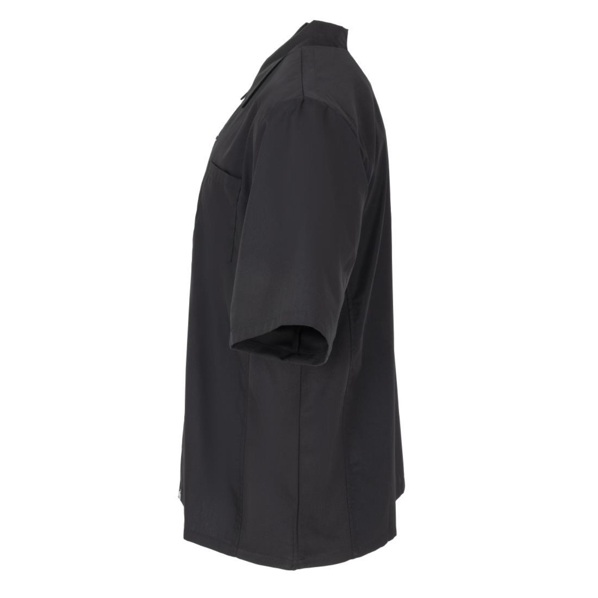 Picture of Chef Works Unisex Cool Vent Chefs Shirt Black XS