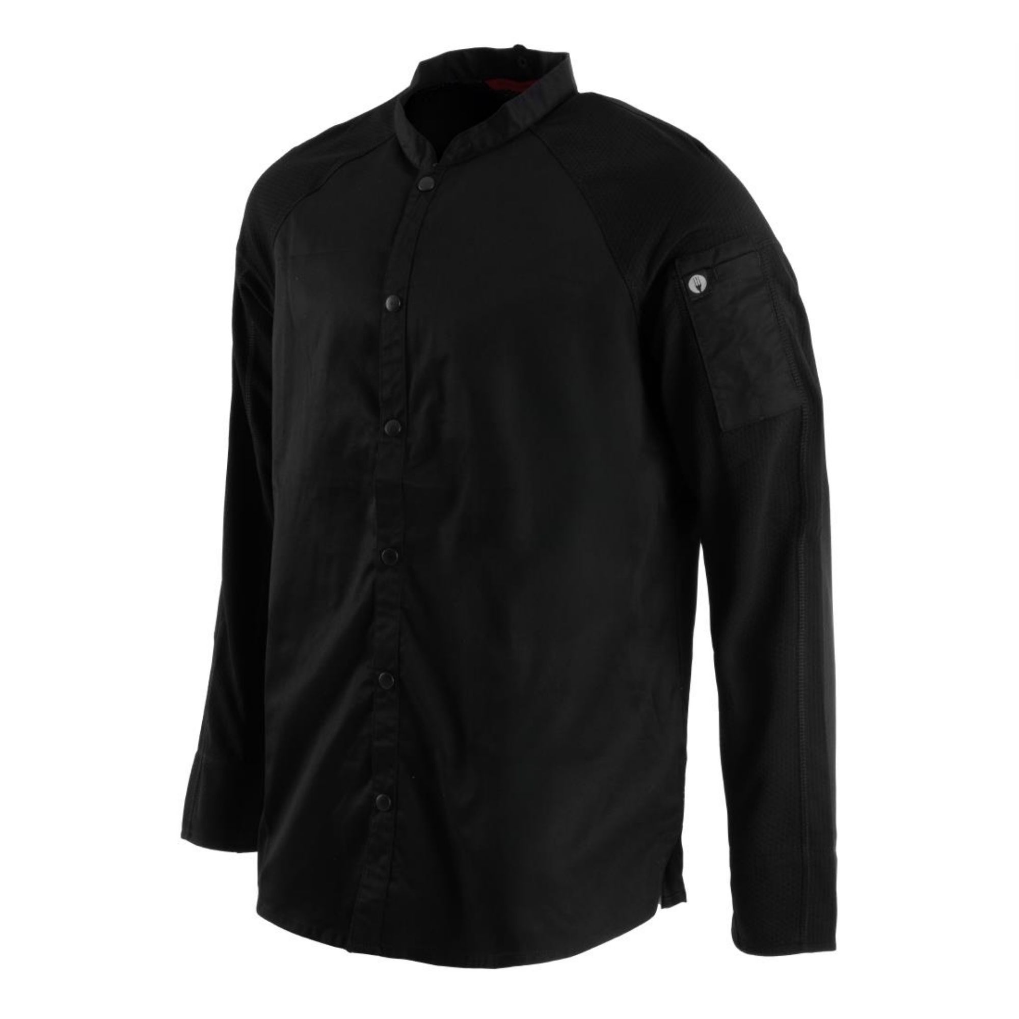 Picture of Chef Works Tulum Sustainable Unisex Chef Jacket Black 2XL