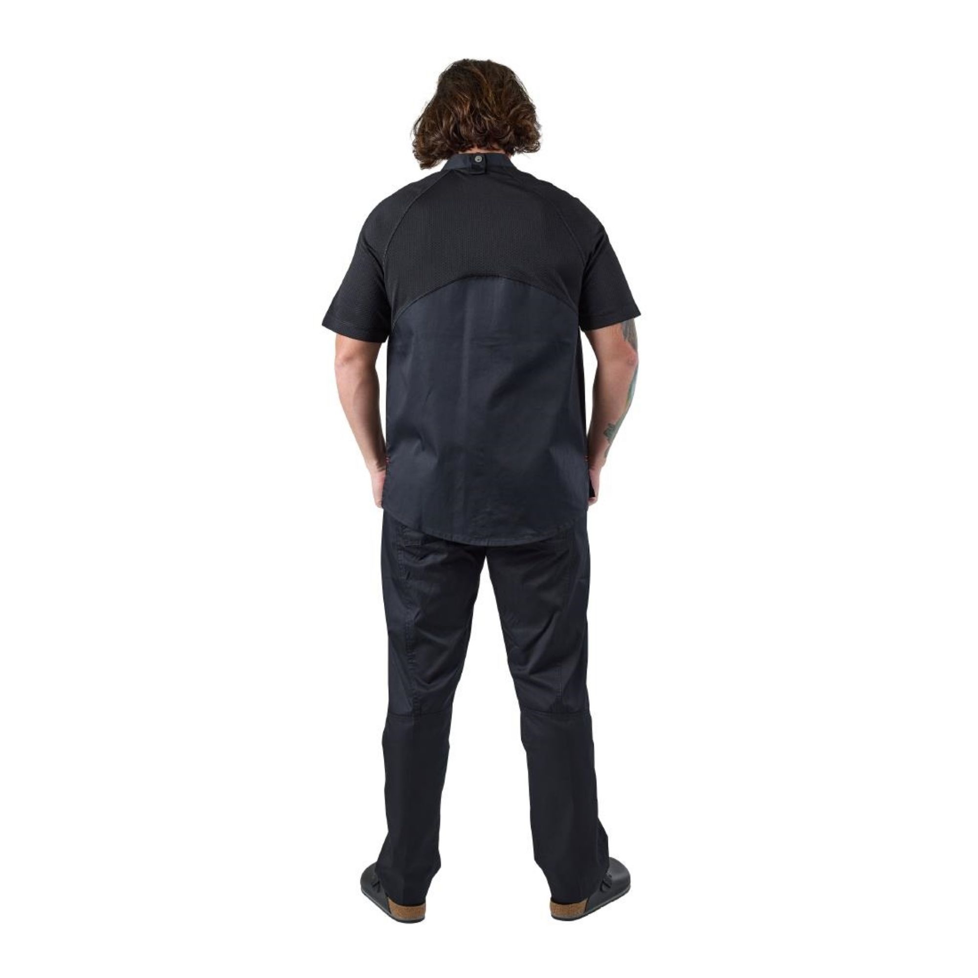 Picture of Chef Works Arcadia Sustainable Unisex Chef Jacket Black XL