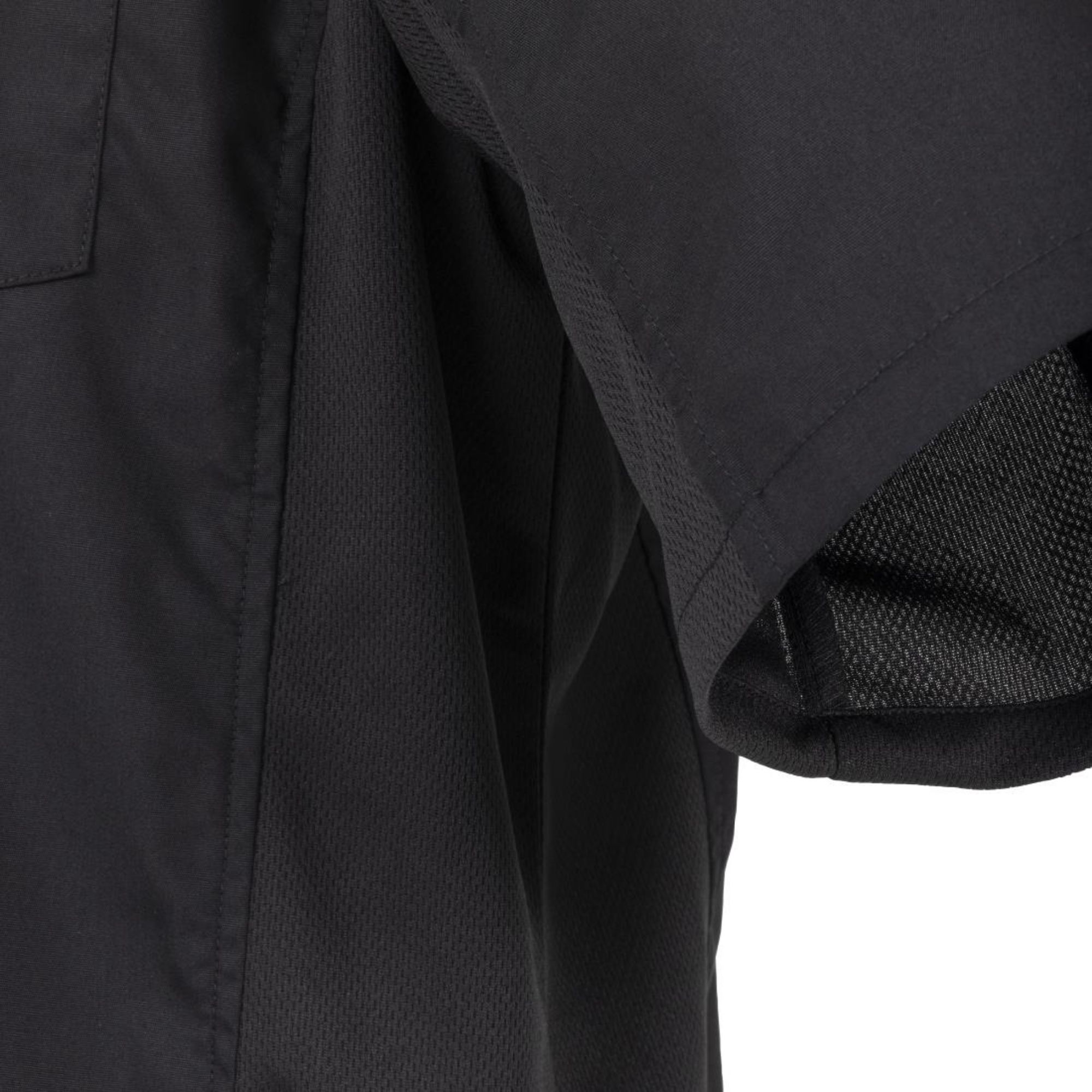 Picture of Chef Works Unisex Cool Vent Chefs Shirt Black 2XL