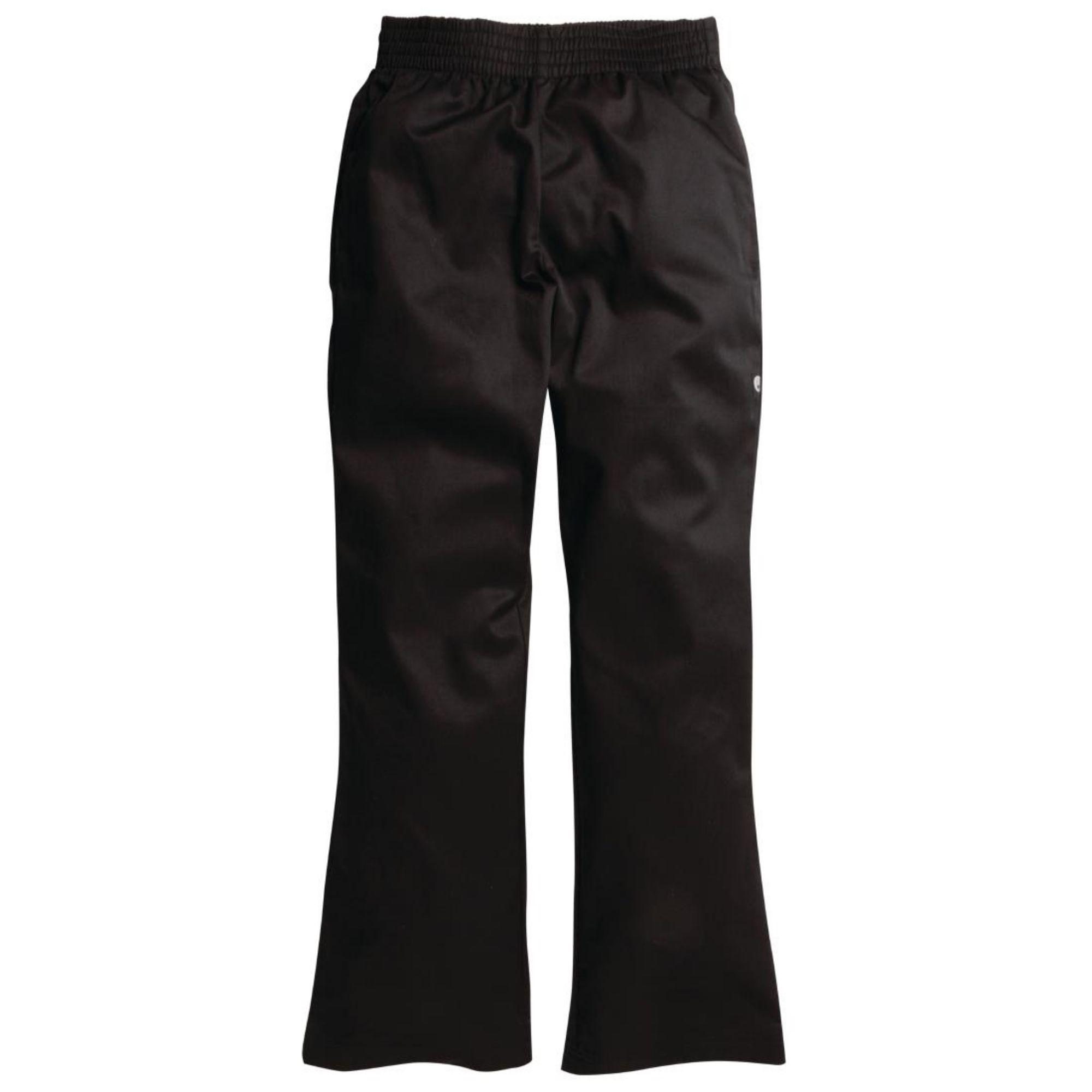 Picture of Chef Works Womens Basic Baggy Chefs Trousers Black 2XL