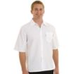 Picture of Chef Works Unisex Cool Vent Chefs Shirt White L