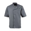 Picture of Chef Works Valais Signature Series Unisex Chef Jacket Grey 2XL