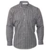 Picture of Chef Works Mens Gingham Shirt Black XL