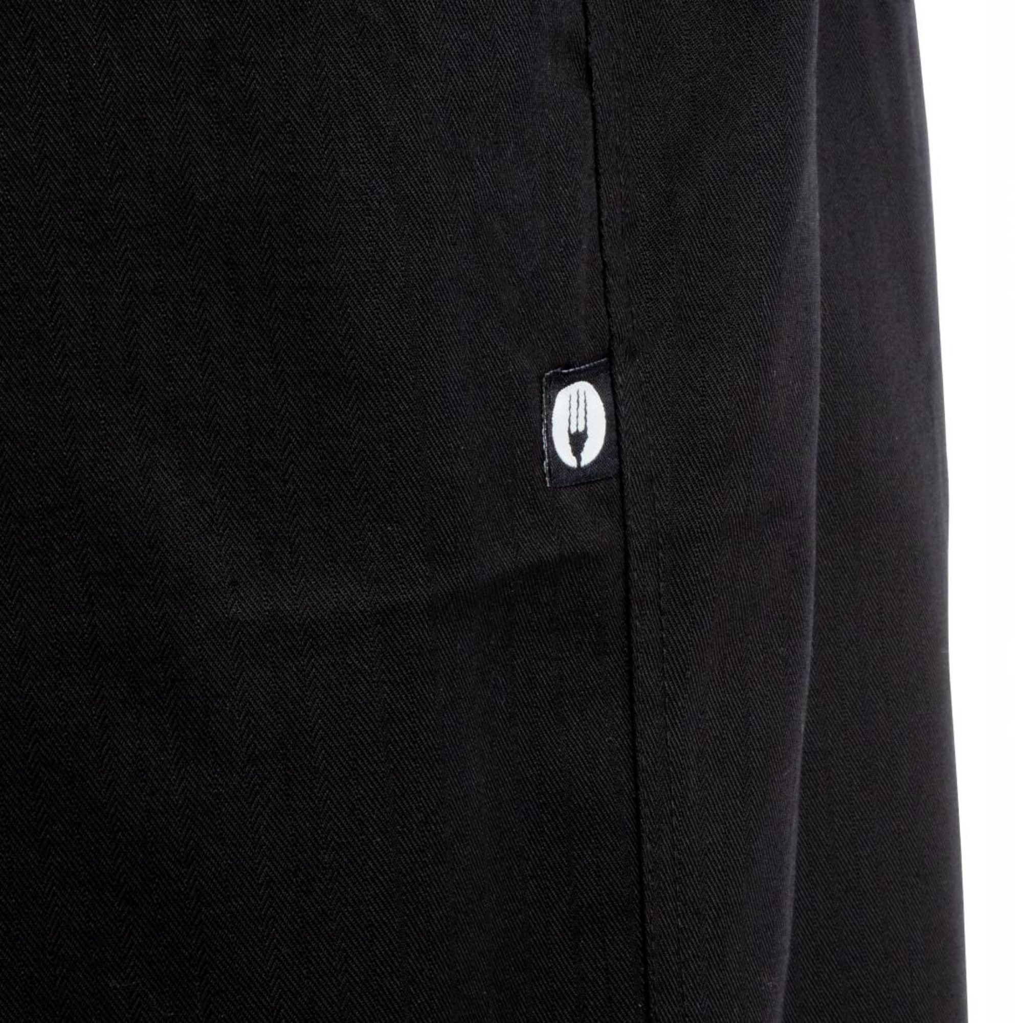 Picture of Chef Works Unisex Professional Series Chefs Trousers Black Herringbone XS