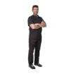 Picture of Chef Works Springfield Mens Chef Jacket Black 2XL