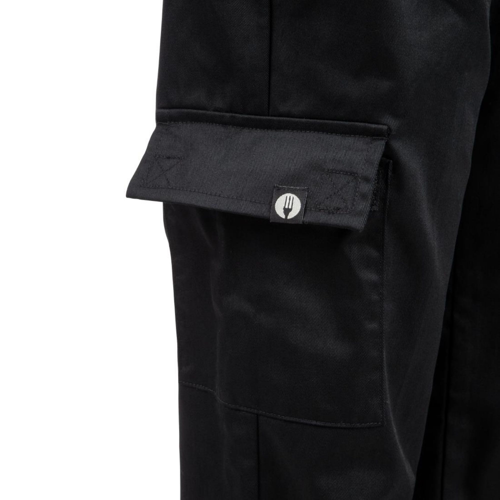 Picture of Chef Works Womens Cargo Chefs Trousers Black XL