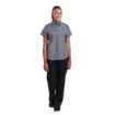 Picture of Chef Works Womens Grey Cool Vent Chef Shirt M