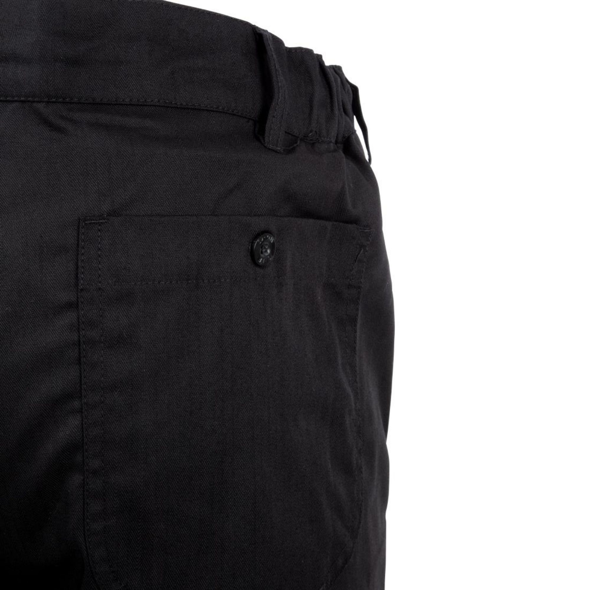 Picture of Chef Works Unisex Professional Series Chefs Trousers Black Herringbone XS