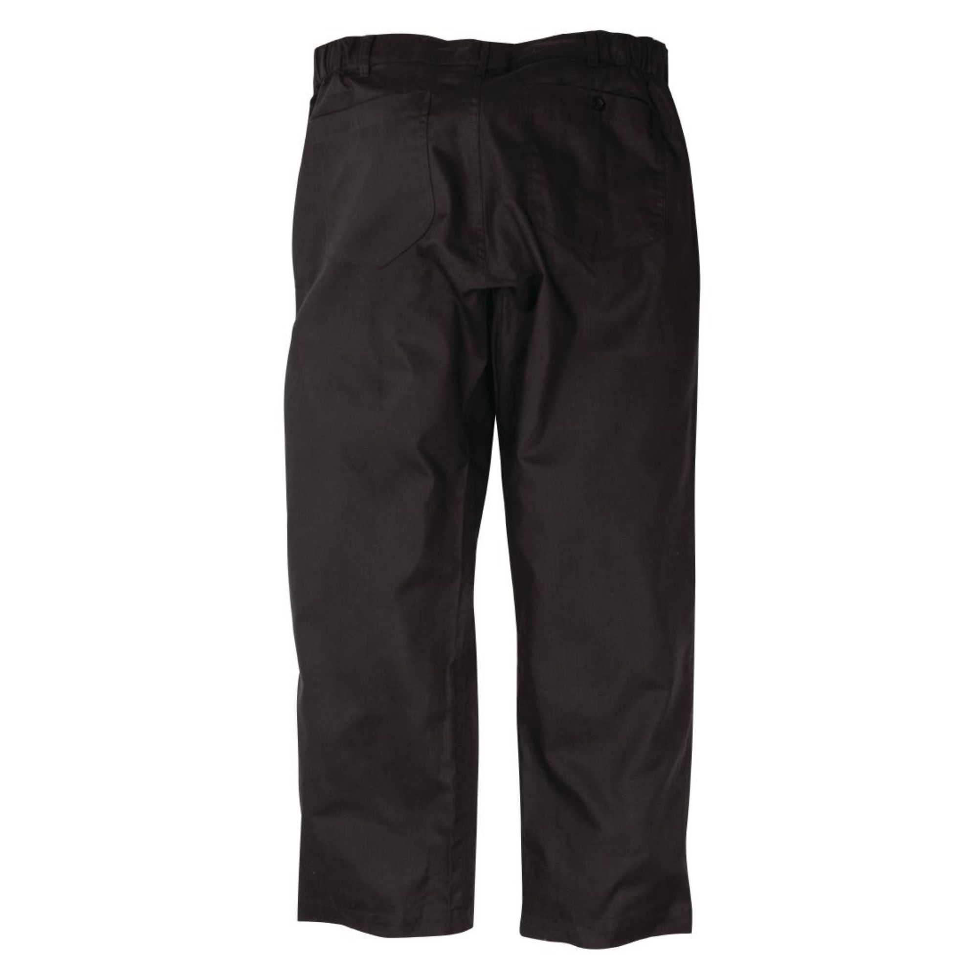Picture of Chef Works Unisex Professional Series Chefs Trousers Black Herringbone XS