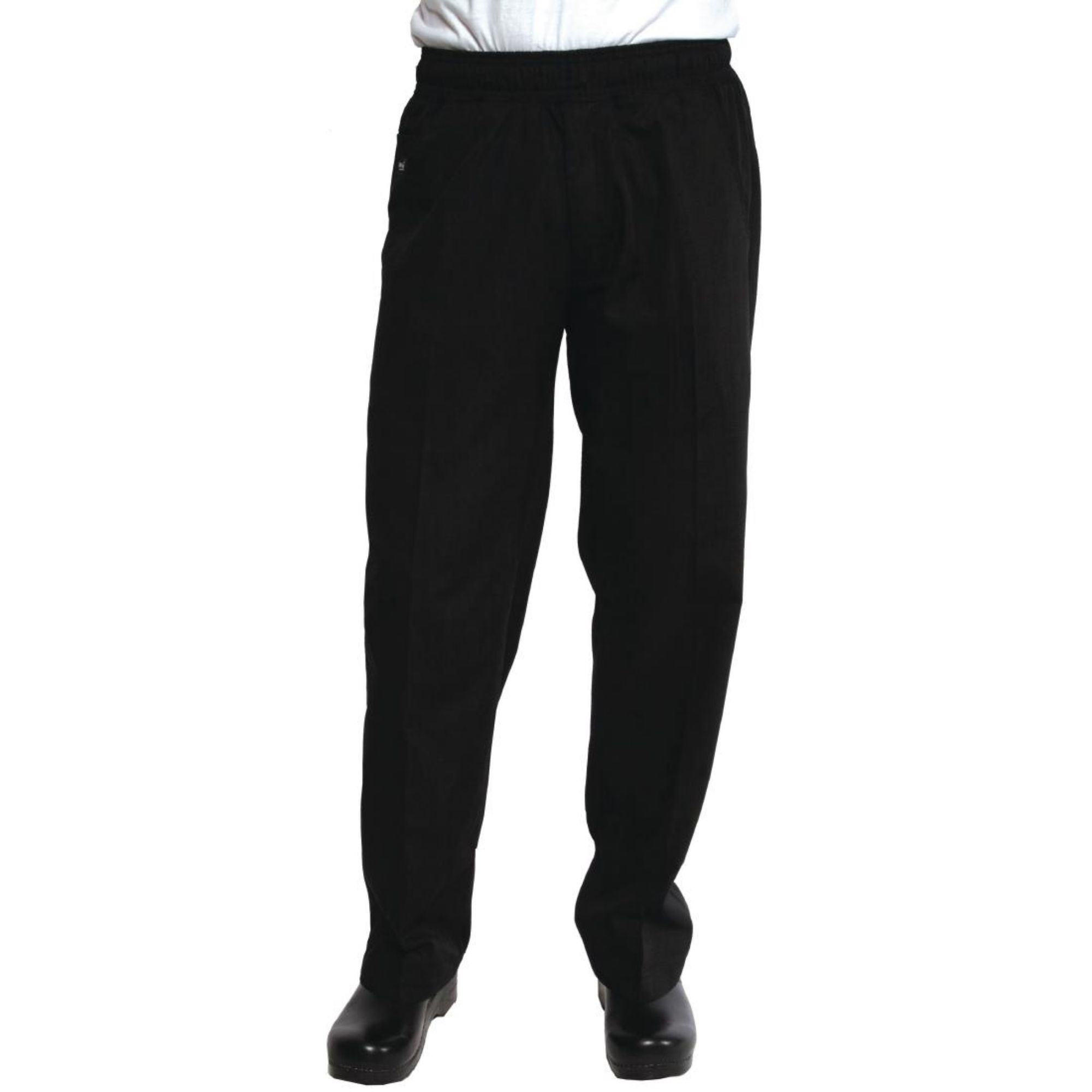 Picture of Chef Works Unisex Better Built Baggy Chefs Trousers Black 3XL