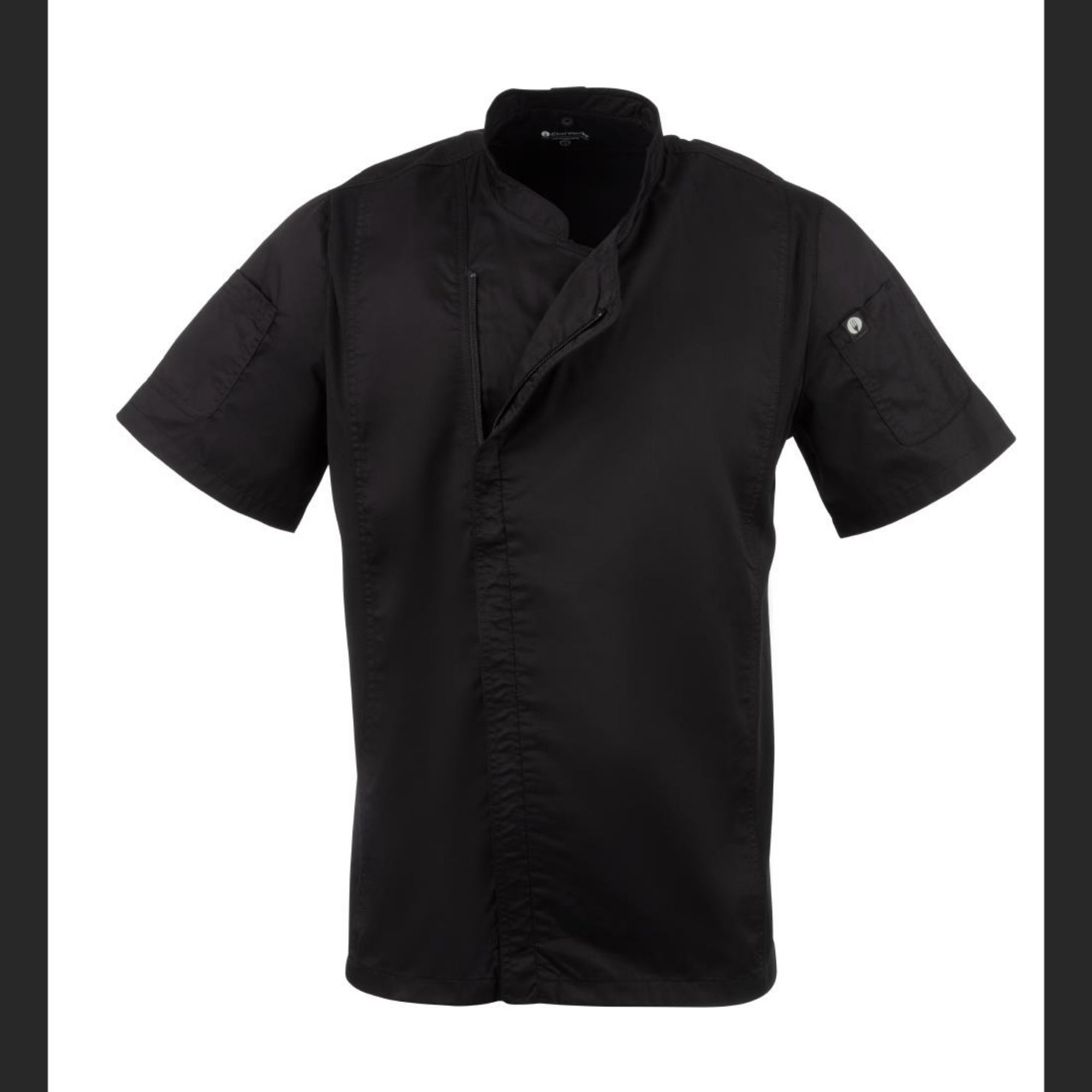 Picture of Chef Works Springfield Mens Chef Jacket Black 2XL