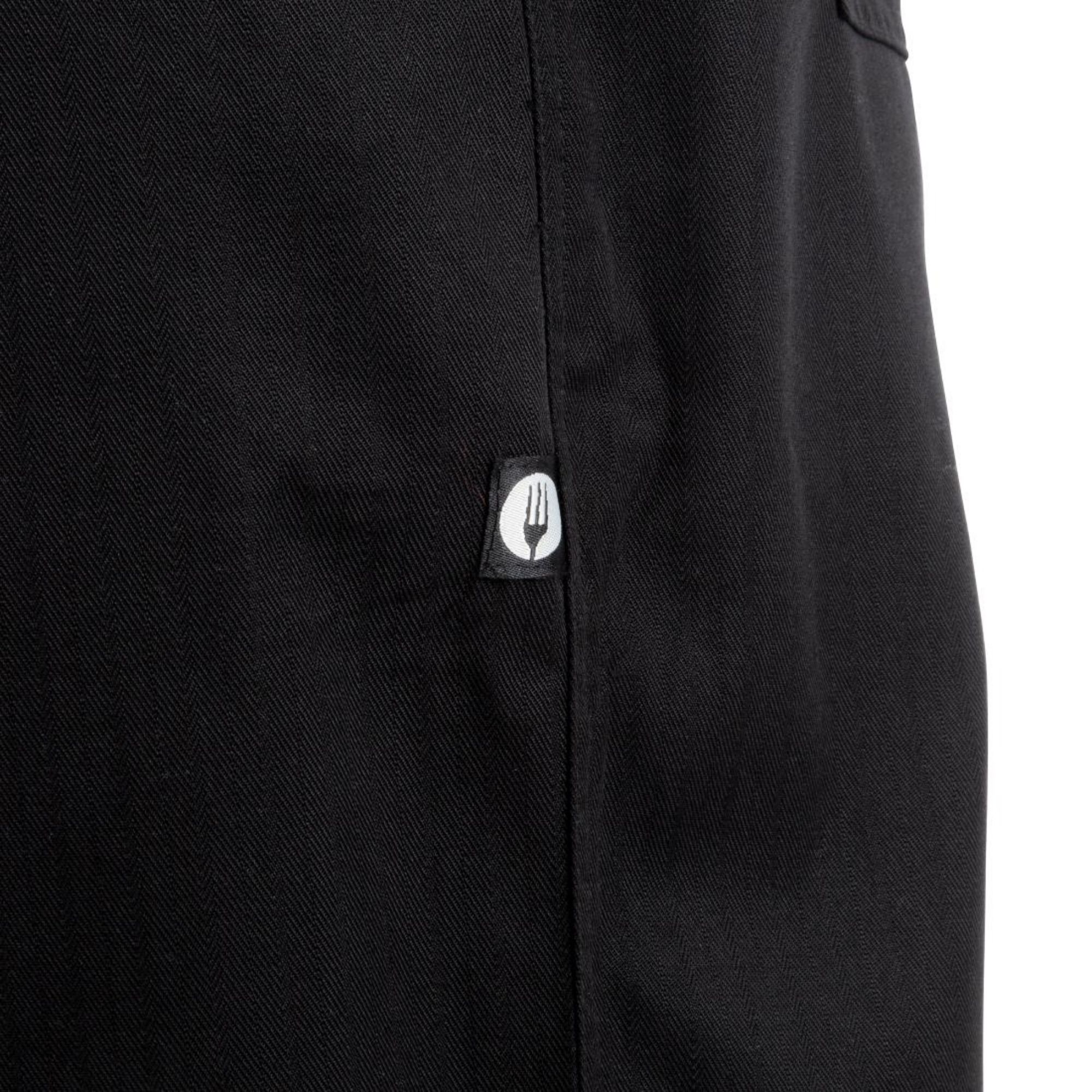 Picture of Chef Works Unisex Better Built Baggy Chefs Trousers Black 4XL