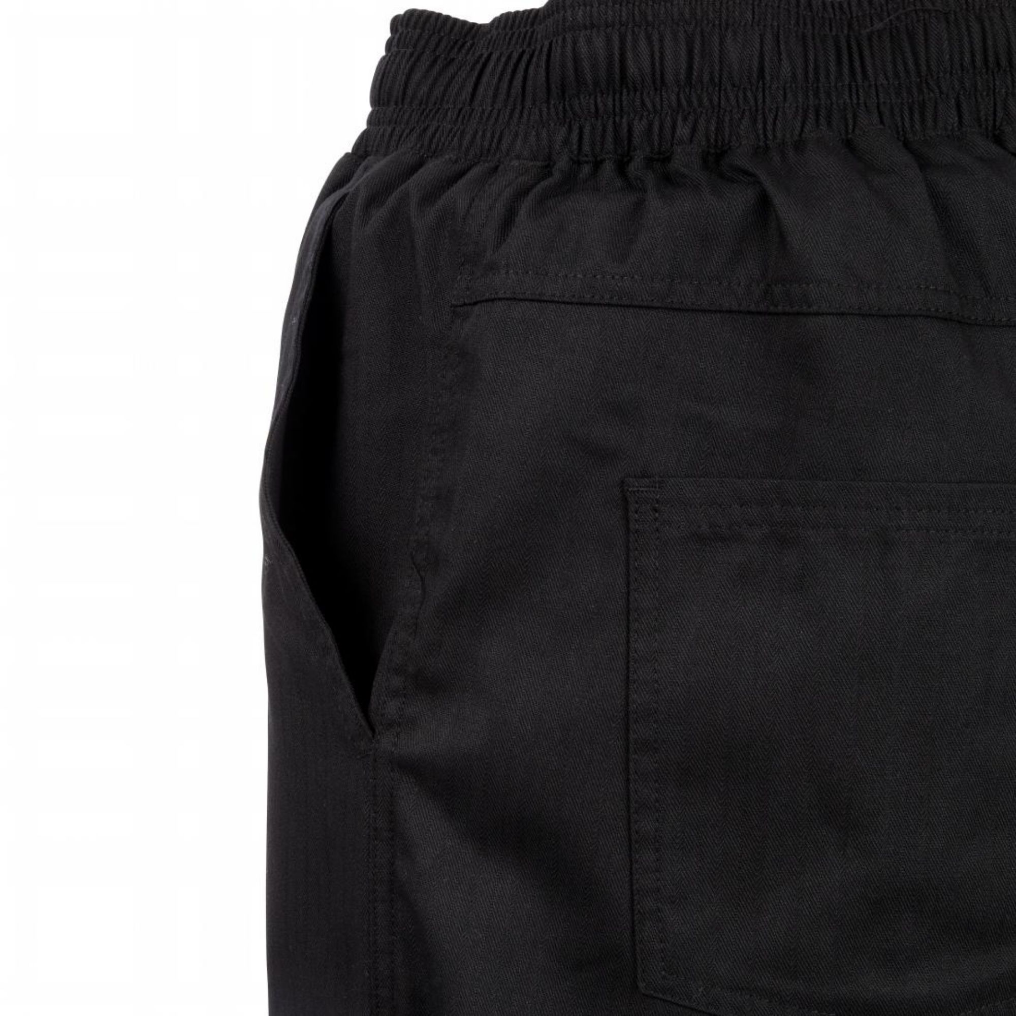 Picture of Chef Works Unisex Better Built Baggy Chefs Trousers Black 4XL