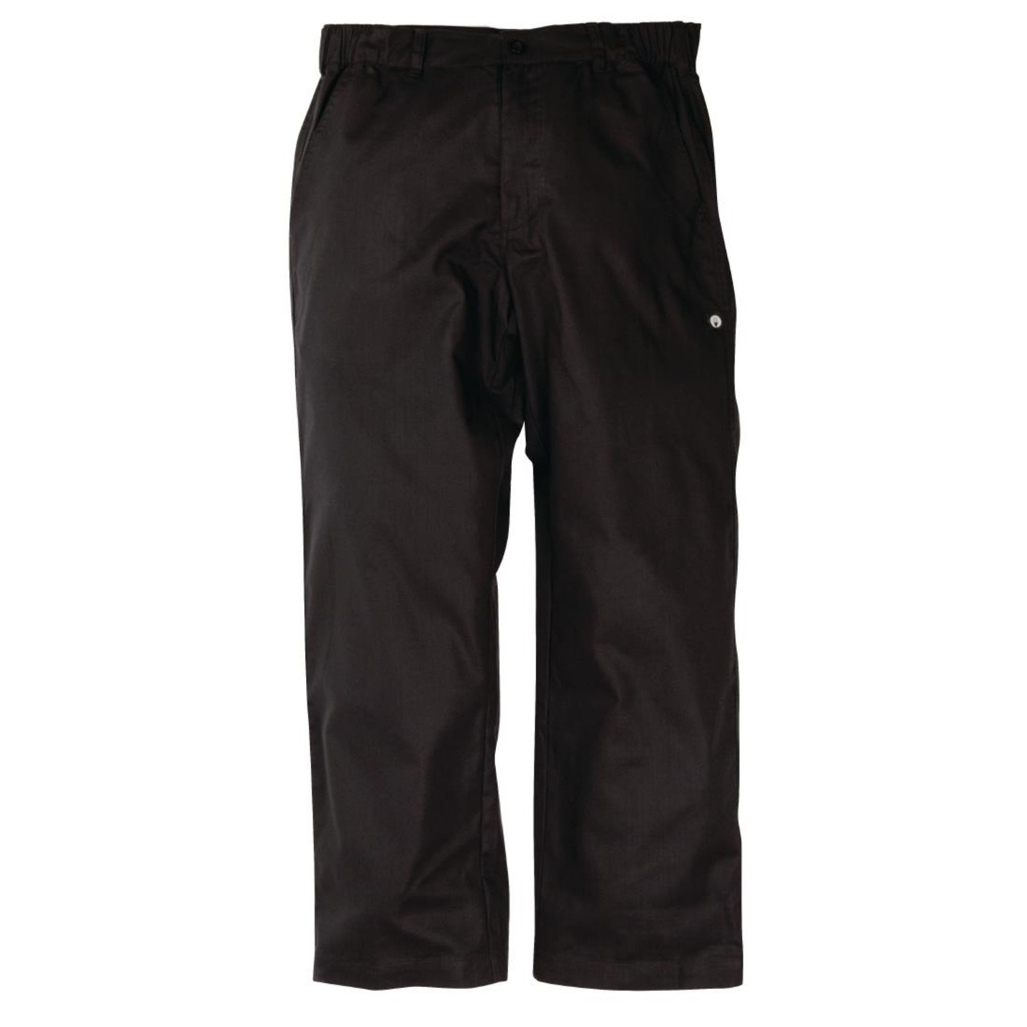 Picture of Chef Works Unisex Professional Series Chefs Trousers Black Herringbone 2XL