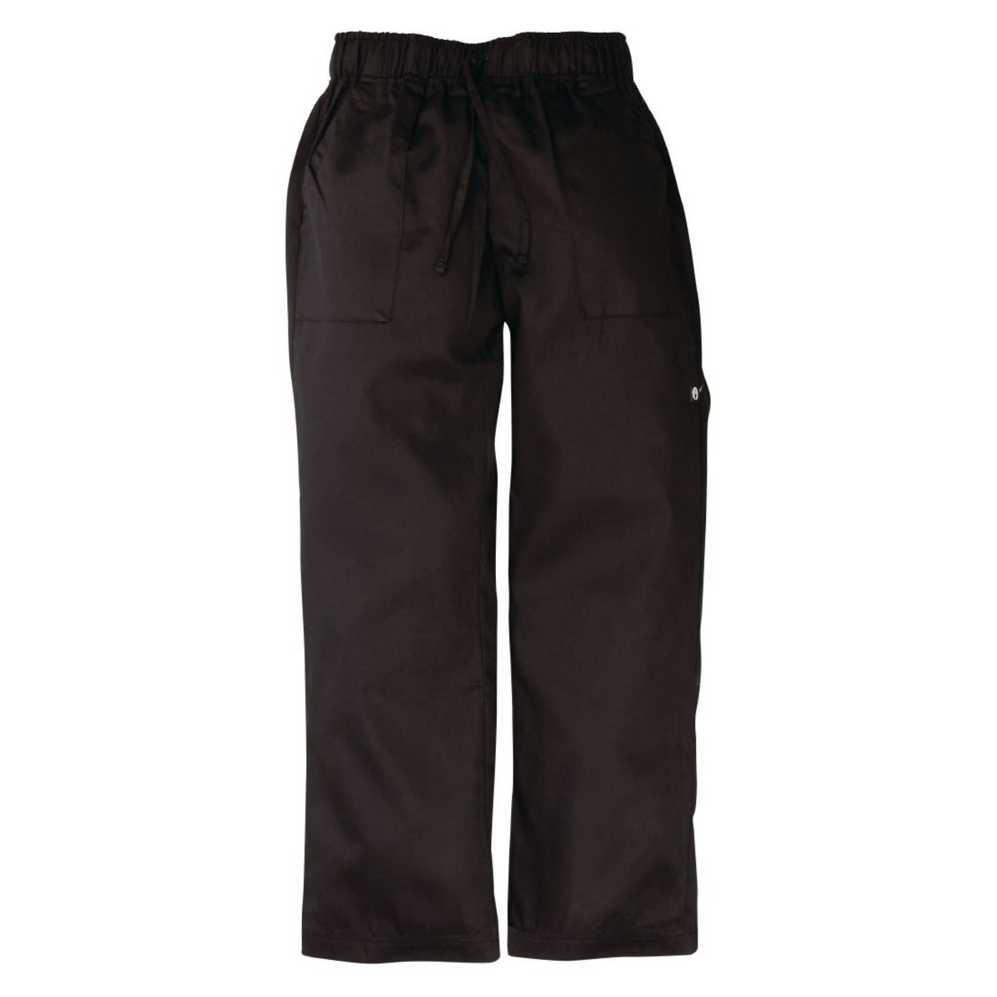 Picture of Chef Works Unisex Better Built Baggy Chefs Trousers Black 3XL