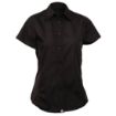 Picture of Chef Works Womens Cool Vent Chefs Shirt Black 2XL