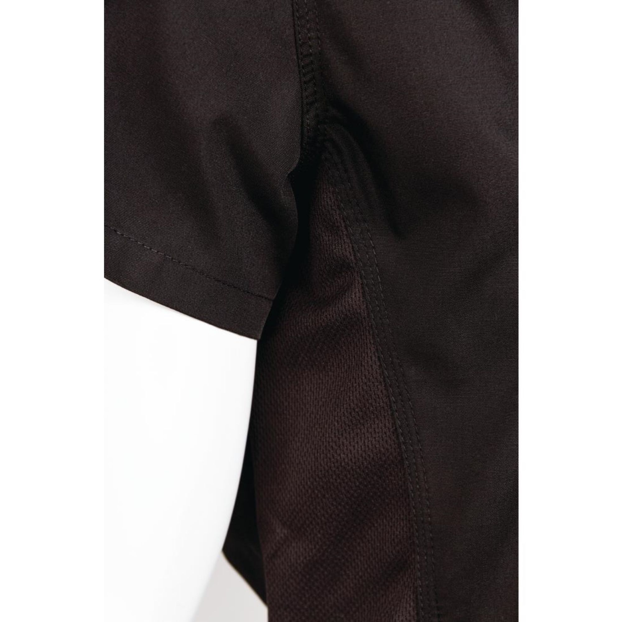 Picture of Chef Works Womens Cool Vent Chefs Shirt Black XS