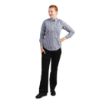 Picture of Chef Works Womens Gingham Shirt Black 2XL