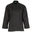 Picture of Chef Works Le Mans Recycled Unisex Chef Jacket Black M