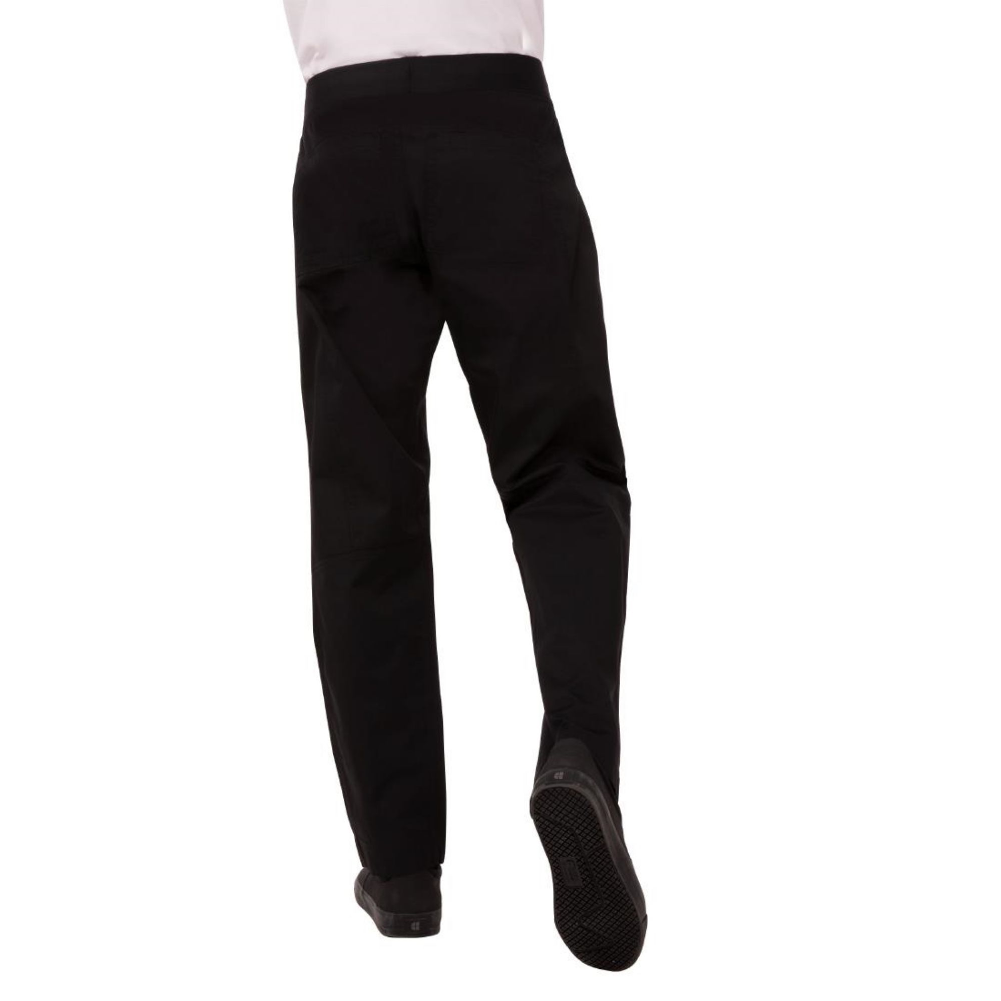Picture of Chef Works Lightweight Recycled Chef Trousers Black 3XL