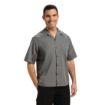 Picture of Chef Works Unisex Cool Vent Chef Shirt Grey 2XL