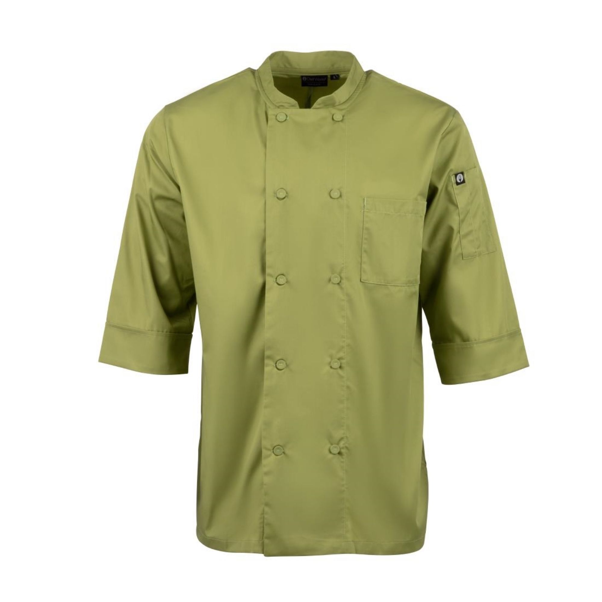 Picture of Chef Works Unisex Chef Jacket Lime 2XL