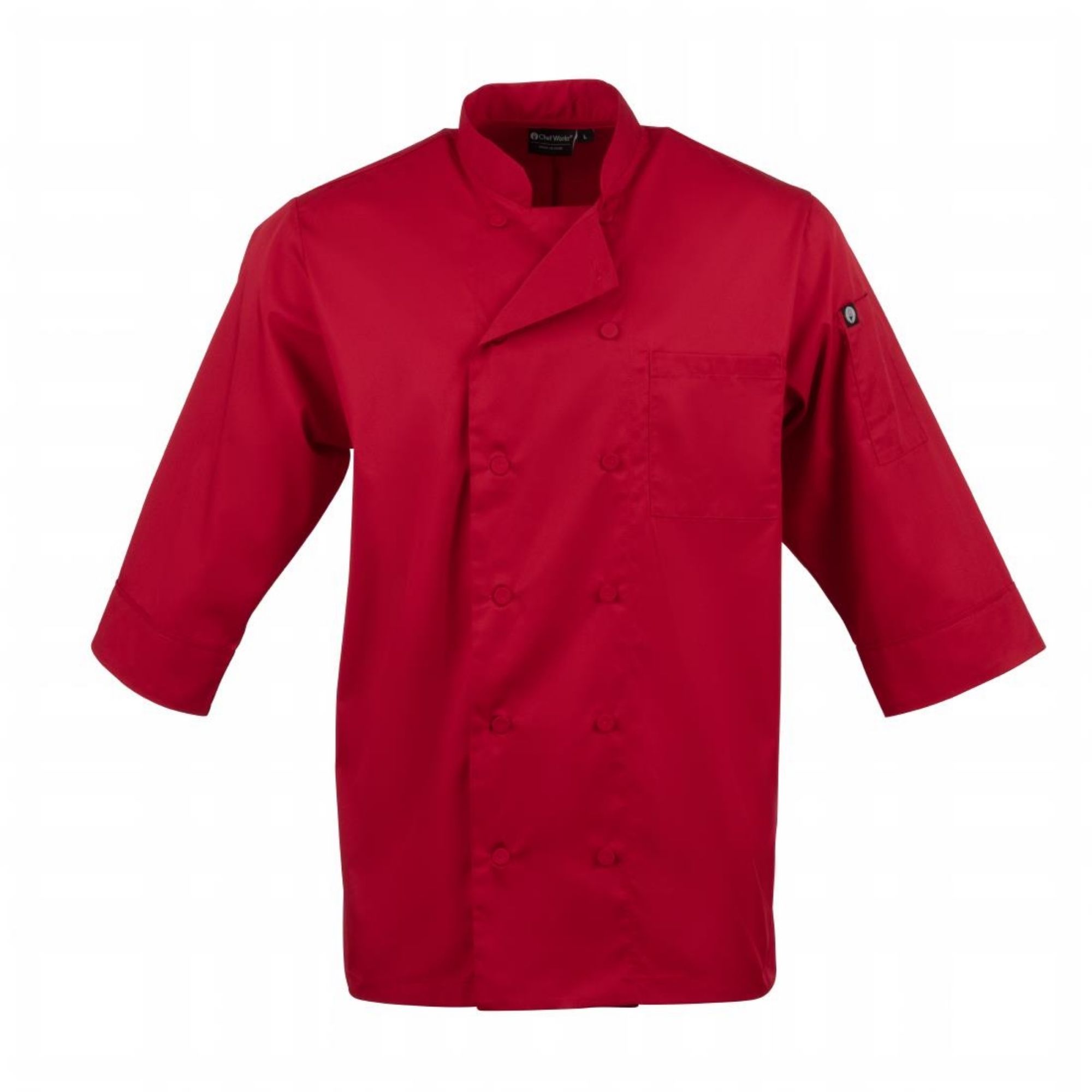 Picture of Chef Works Unisex Jacket Red XS