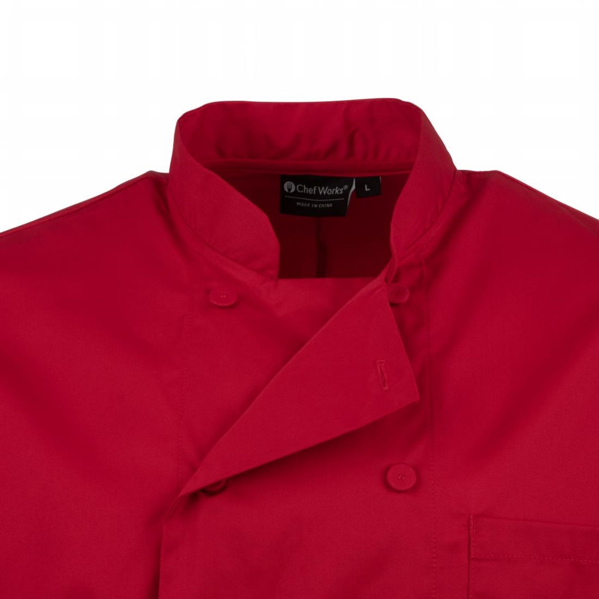 Picture of Chef Works Unisex Jacket Red XS