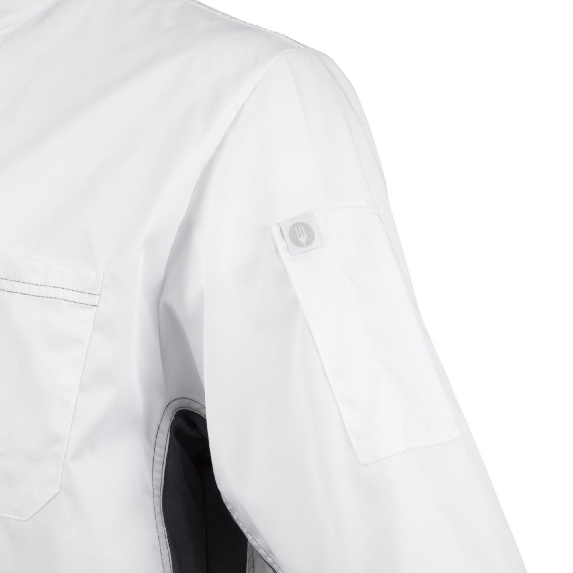 Picture of Chef Works Valais Signature Series Unisex Chef Jacket White XL