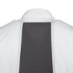 Picture of Chef Works Valais Unisex Chef Jacket White with Grey 2XL