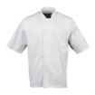 Picture of Chef Works Valais Unisex Chef Jacket White with Grey 2XL