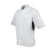 Picture of Chef Works Valais Unisex Chef Jacket White with Grey 2XL