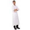 Picture of Chef Works 4-Way Long Waist Apron White