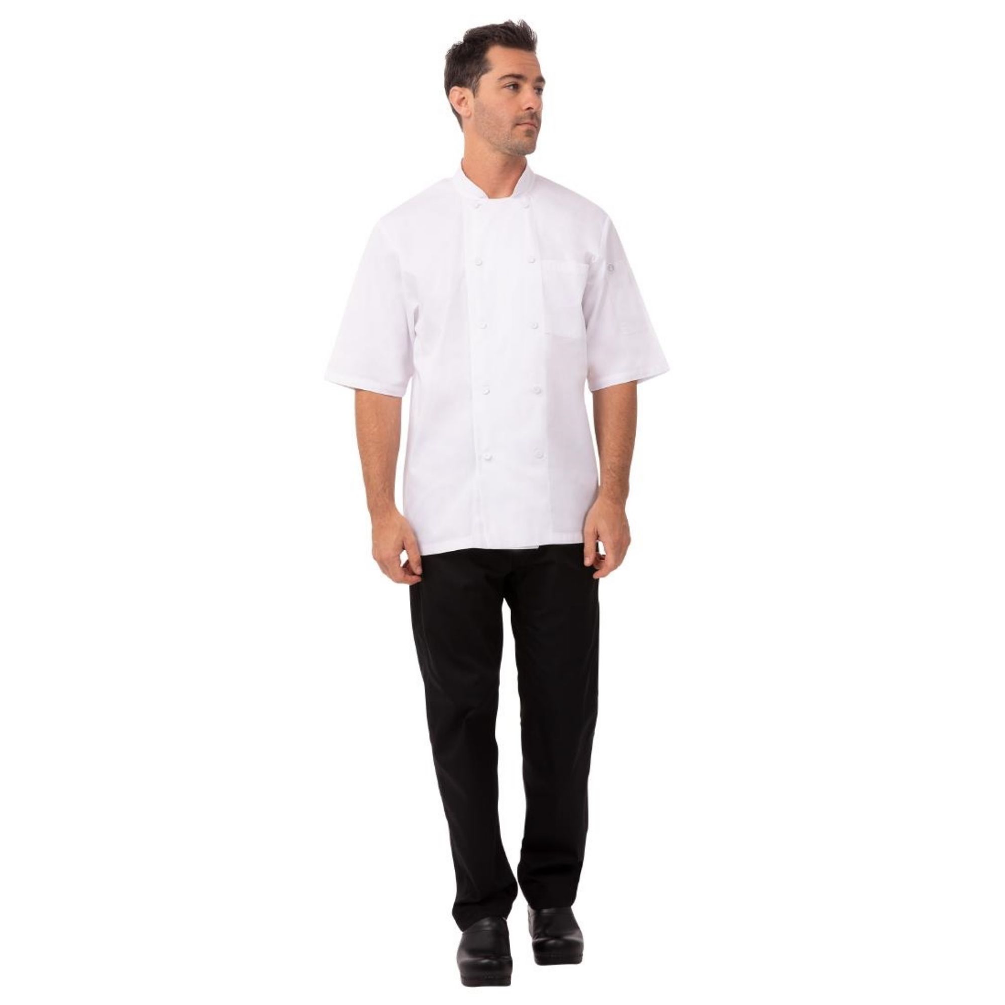 Picture of Chefs Works Montreal Unisex Chef Jacket White 4XL
