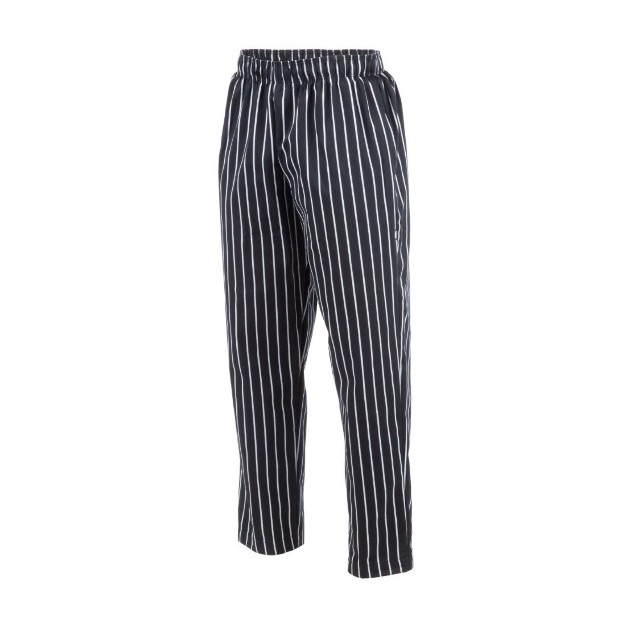 Picture of Chef Works Designer Baggy Pant Chalk Stripe 3XL