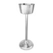 Picture of Olympia Wine Bucket Stand Hammered Stainless Steel