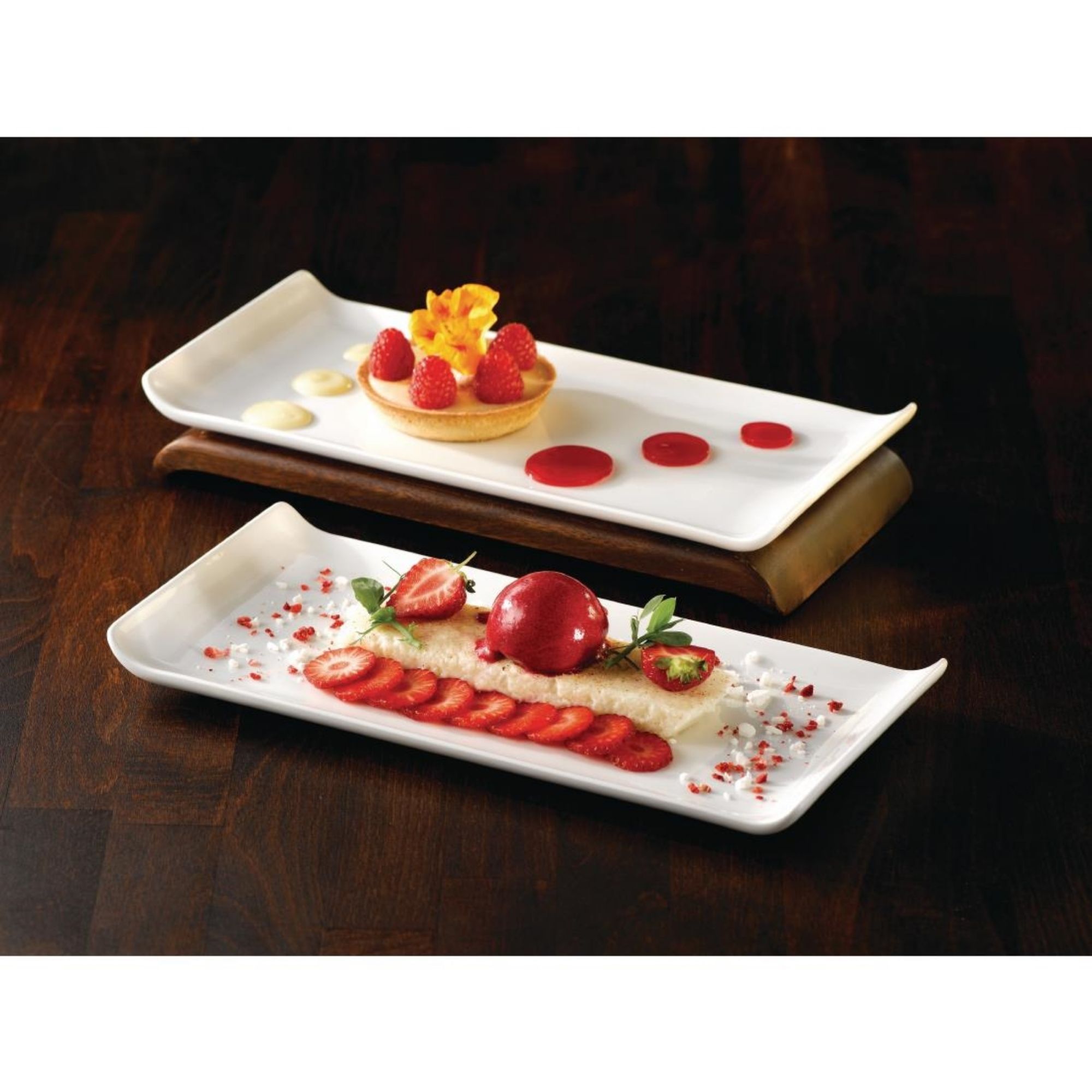Picture of Churchill Alchemy Balance Rectangular Trays 300x 145mm (6 Pack)
