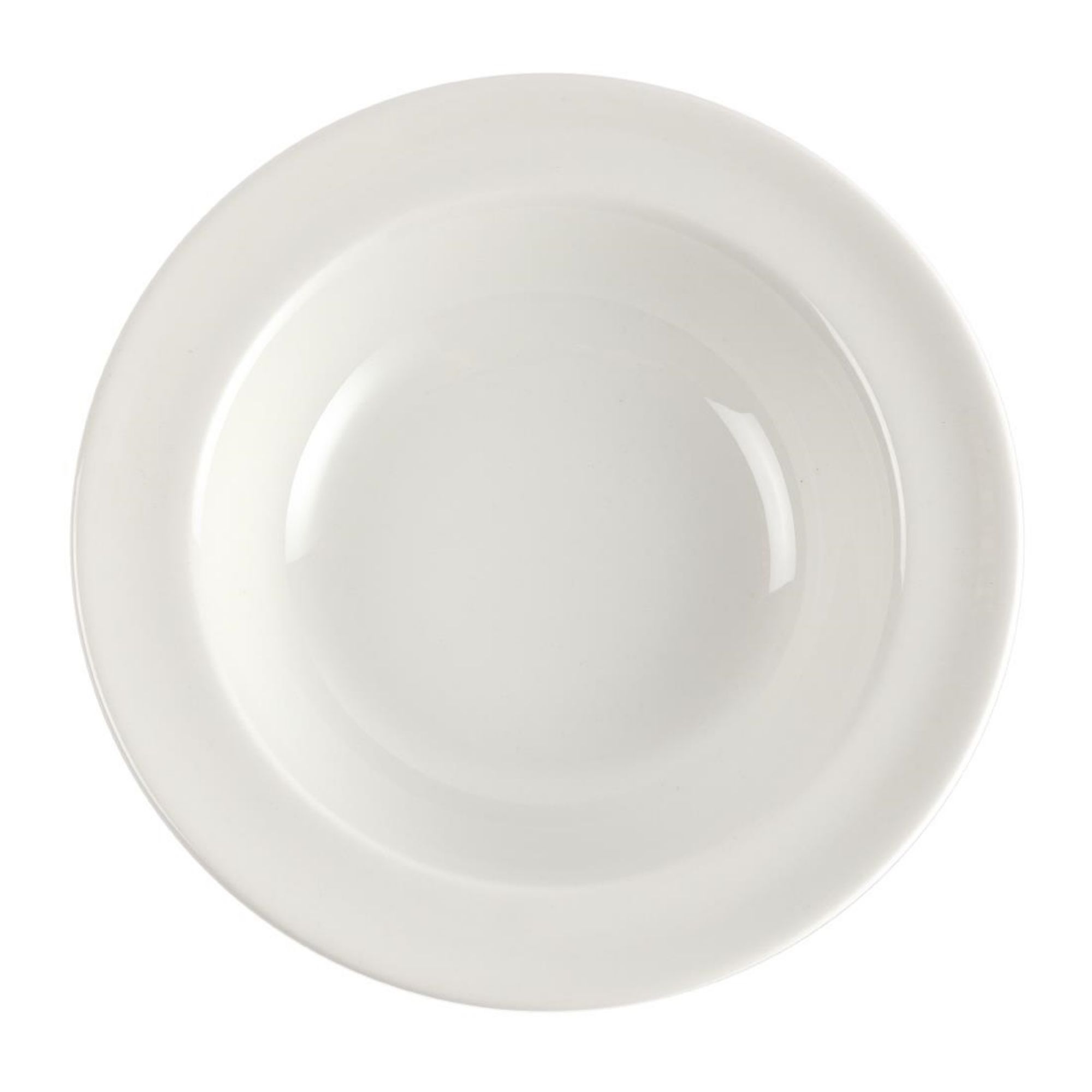 Picture of Churchill Plain Whiteware Pasta Plates 280mm (12 Pack)