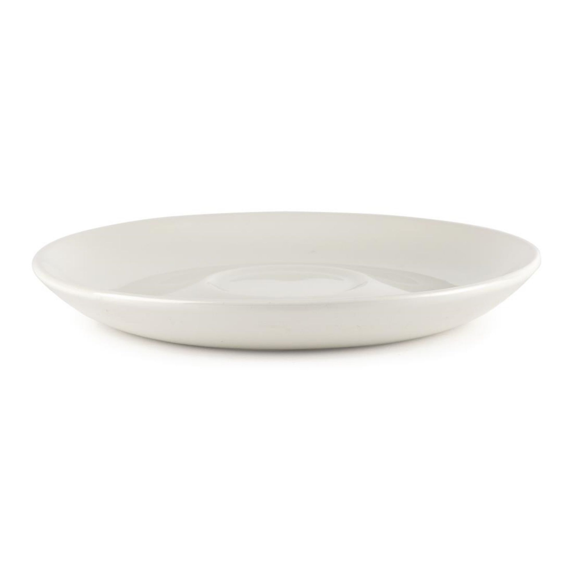 Picture of Churchill Plain Whiteware Large Saucers 165mm (24 Pack)