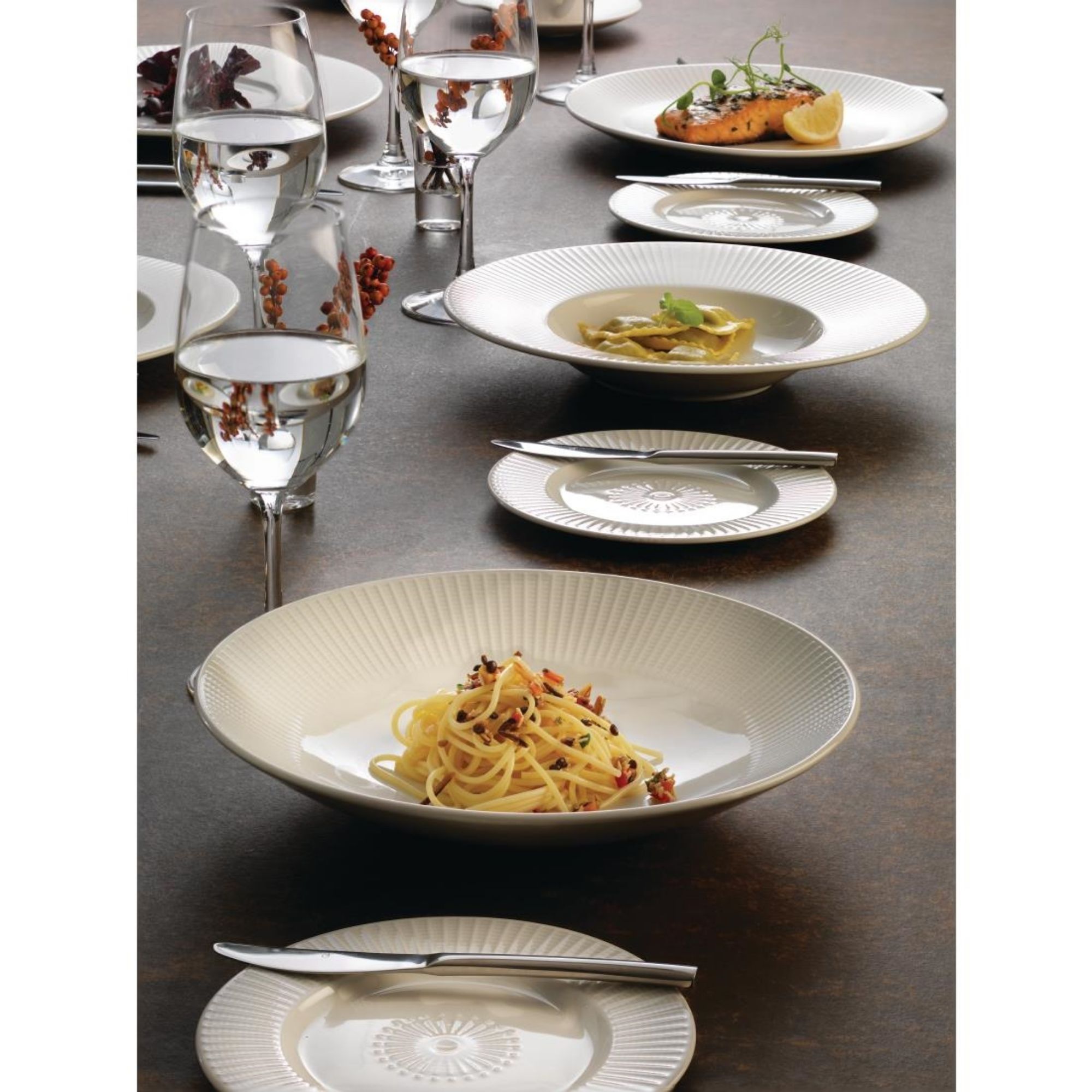 Picture of Steelite Willow Gourmet Deep Coupe Bowls 280mm (6 Pack)