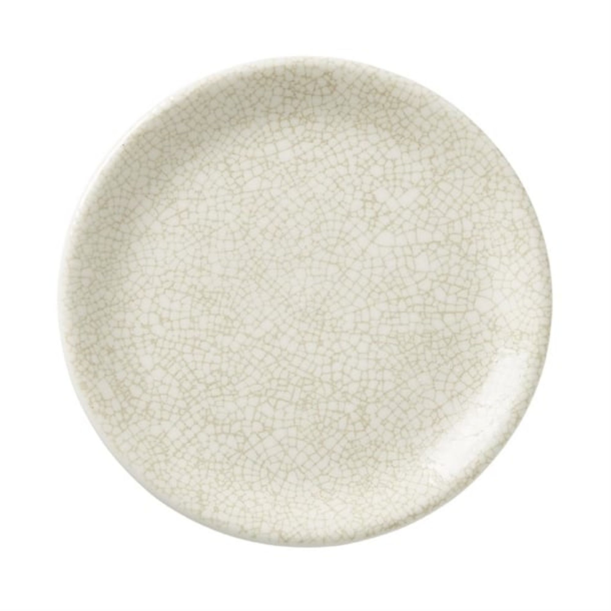 Picture of Steelite Crackle Coupe Plates Taupe 152.5mm (12 Pack)