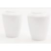 Picture of Steelite Simplicity White Harmony Pepper Shakers (12 Pack)